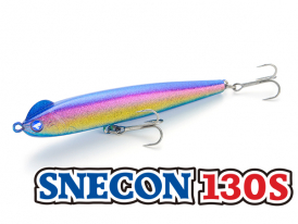 ARTIFICIALE SNECON 90 S COLORE 01 BLUEBLUE SPINNING JAPAN LURE PESCA BLUE BLUE 